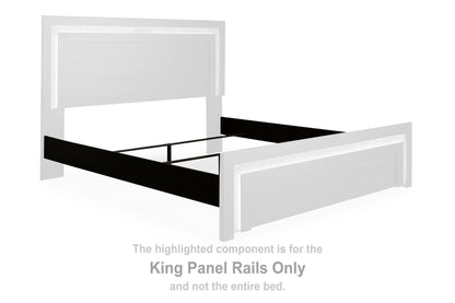 Shoralli - King Panel Rails - Black