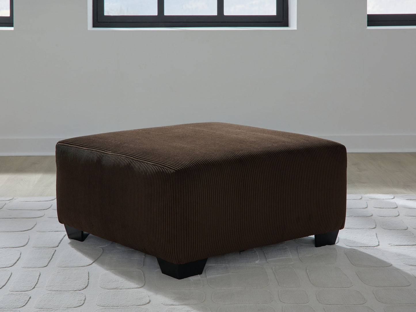 Landsings - Oversized Accent Ottoman - Chocolate