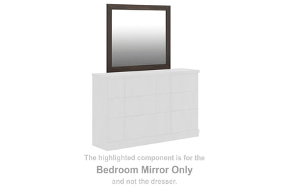 Jadiston - Bedroom Mirror - Dark Brown
