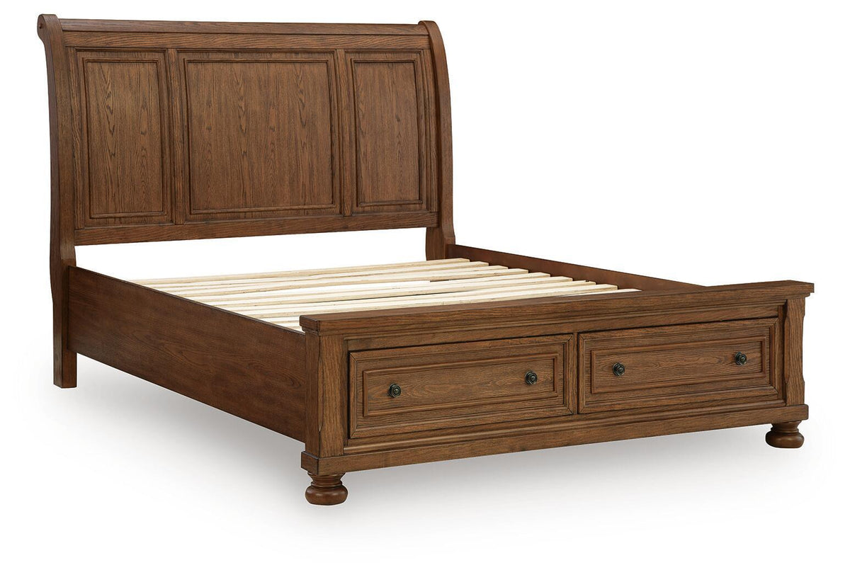 Havenstein - Sleigh Storage Bed