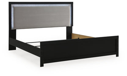 Raechalla - Upholstered Panel Bed