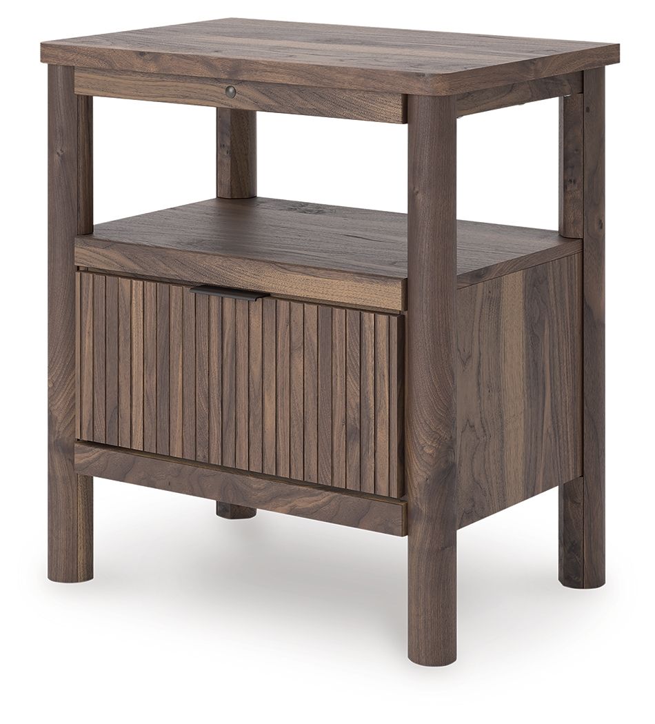 Cadmori - One Drawer Night Stand - Brown
