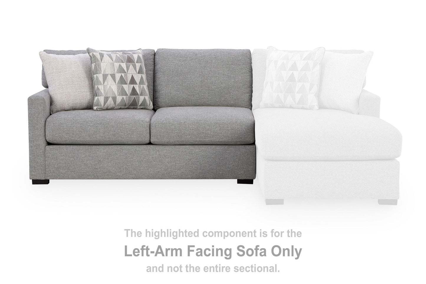 Artisian Loft - LAF Sofa - Pewter