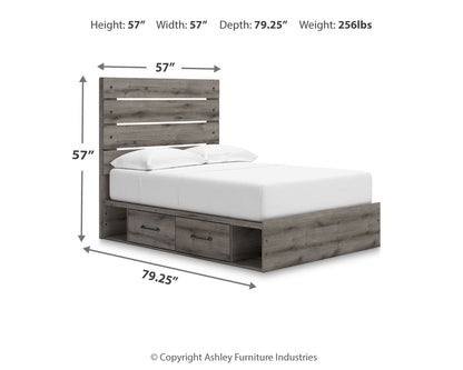 Urbanoore - Panel Bed With Storage