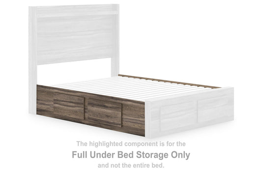 Baystorm - Full Under Bed Storage - Brown