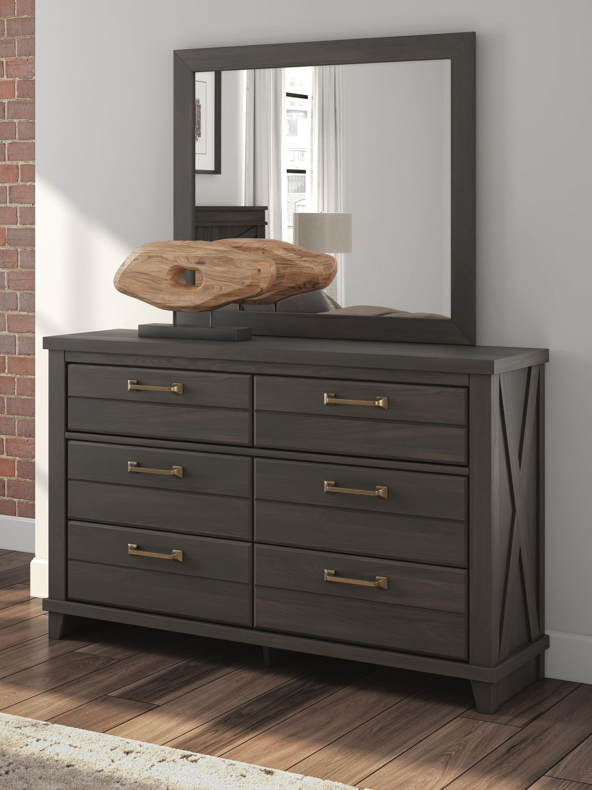 Brazen Valley - Six Drawer Dresser
