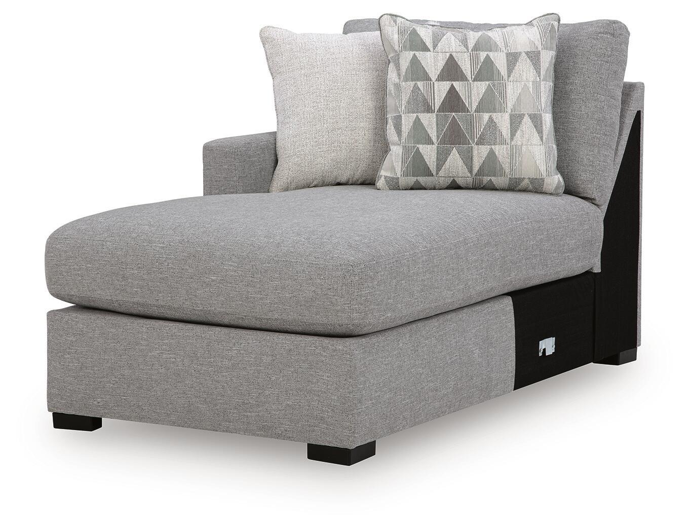Artisian Loft - LAF Corner Chaise - Pewter
