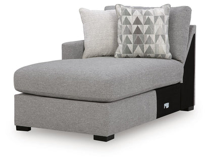 Artisian Loft - LAF Corner Chaise - Pewter