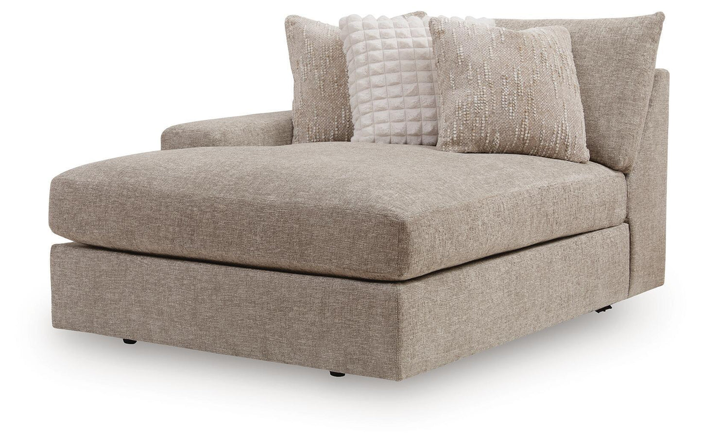 Reston Cove - LAF Corner Chaise - Burlap