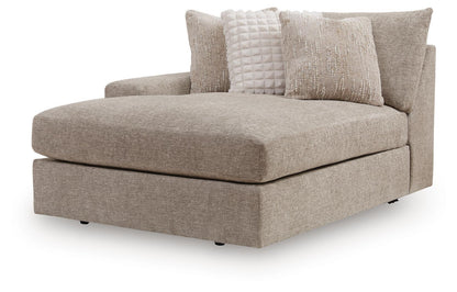Reston Cove - LAF Corner Chaise - Burlap