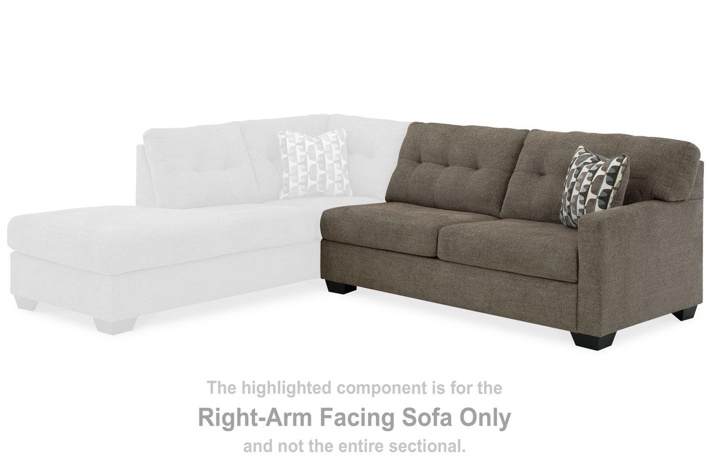 Mahoney - Raf Sofa - Chocolate
