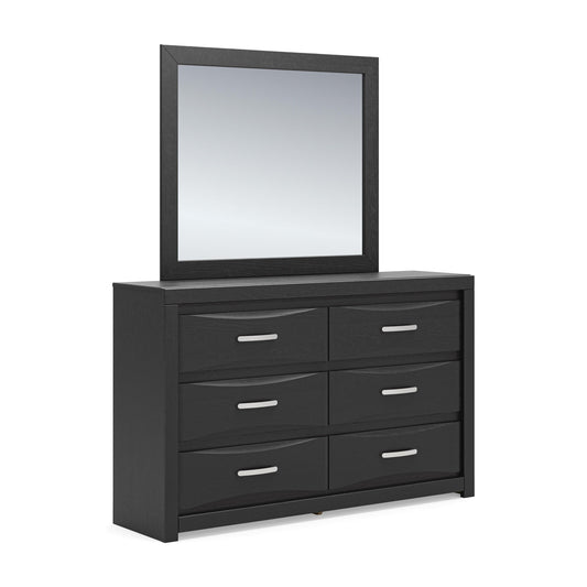 Jeffon - Six Drawer Dresser