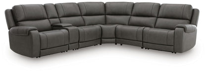 5Z-Harrenhurst - Power Reclining Sectional