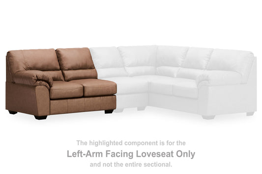 Whitlock - LAF Loveseat - Caramel