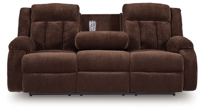 Greely Bend - Reclining Power Sofa With Drop Down Table