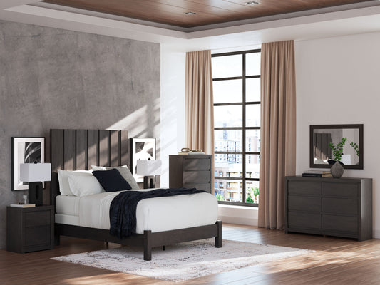 Parlayon - Panel Bedroom Set