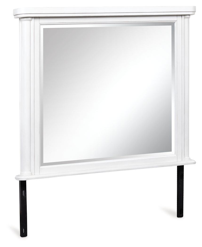 Chadworth - Bedroom Mirror - Antique White