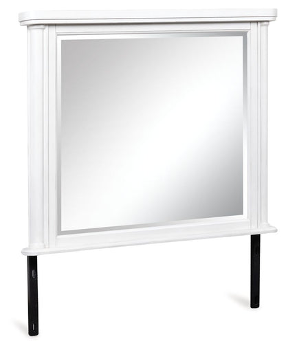 Chadworth - Bedroom Mirror - Antique White