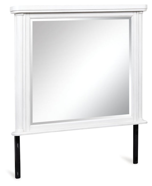 Chadworth - Bedroom Mirror - Antique White