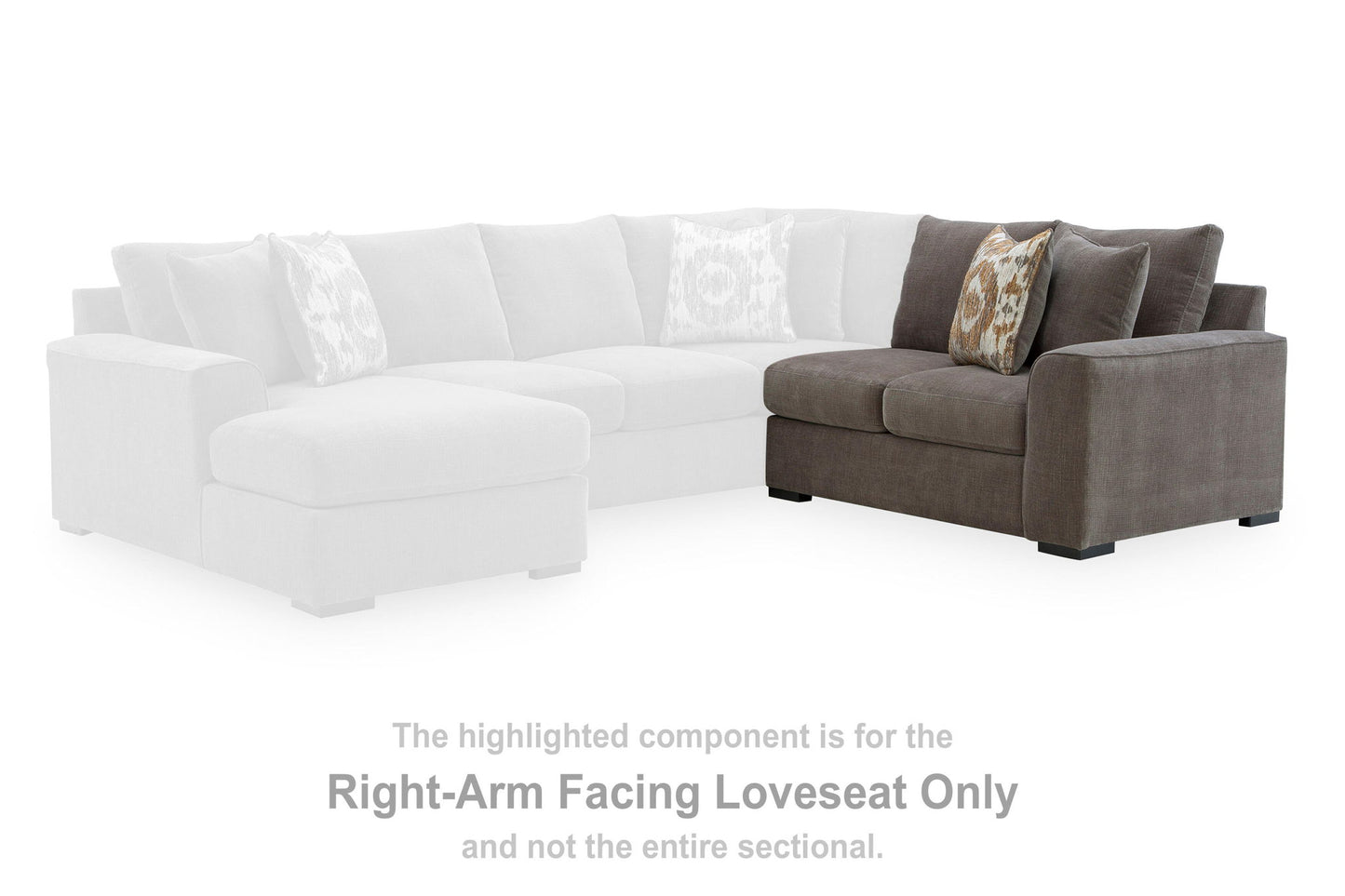 Rosston - RAF Loveseat - Espresso