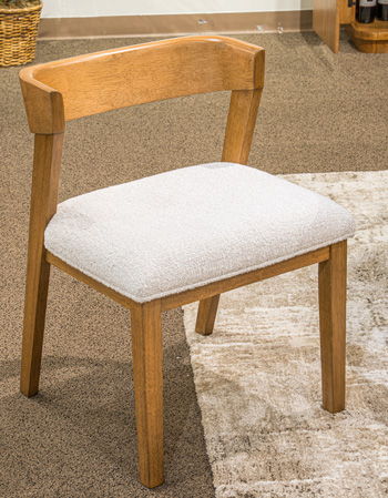 Cladian - Dining Upholstered Side Chair (Set of 2) - Light Brown
