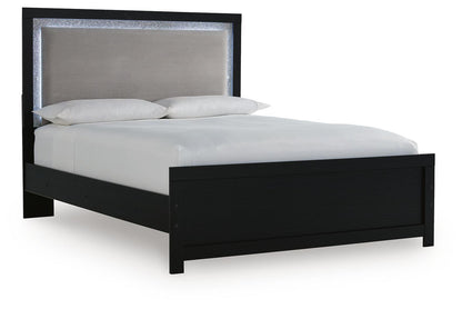 Raechalla - Upholstered Panel Bed