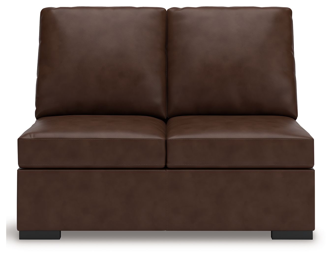 Modern Day - Armless Loveseat - Coffee