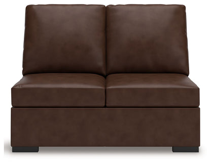 Modern Day - Armless Loveseat - Coffee
