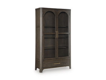 Darimore - Display Cabinet - Burnished Brown