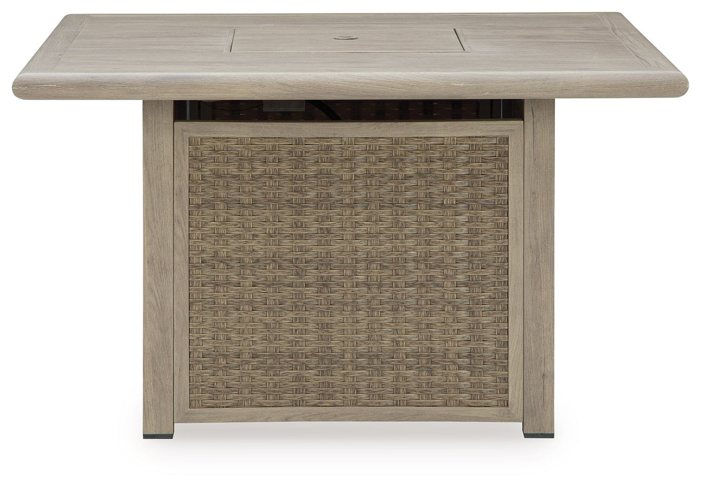Carisbo - Square Fire Pit Table - Beige