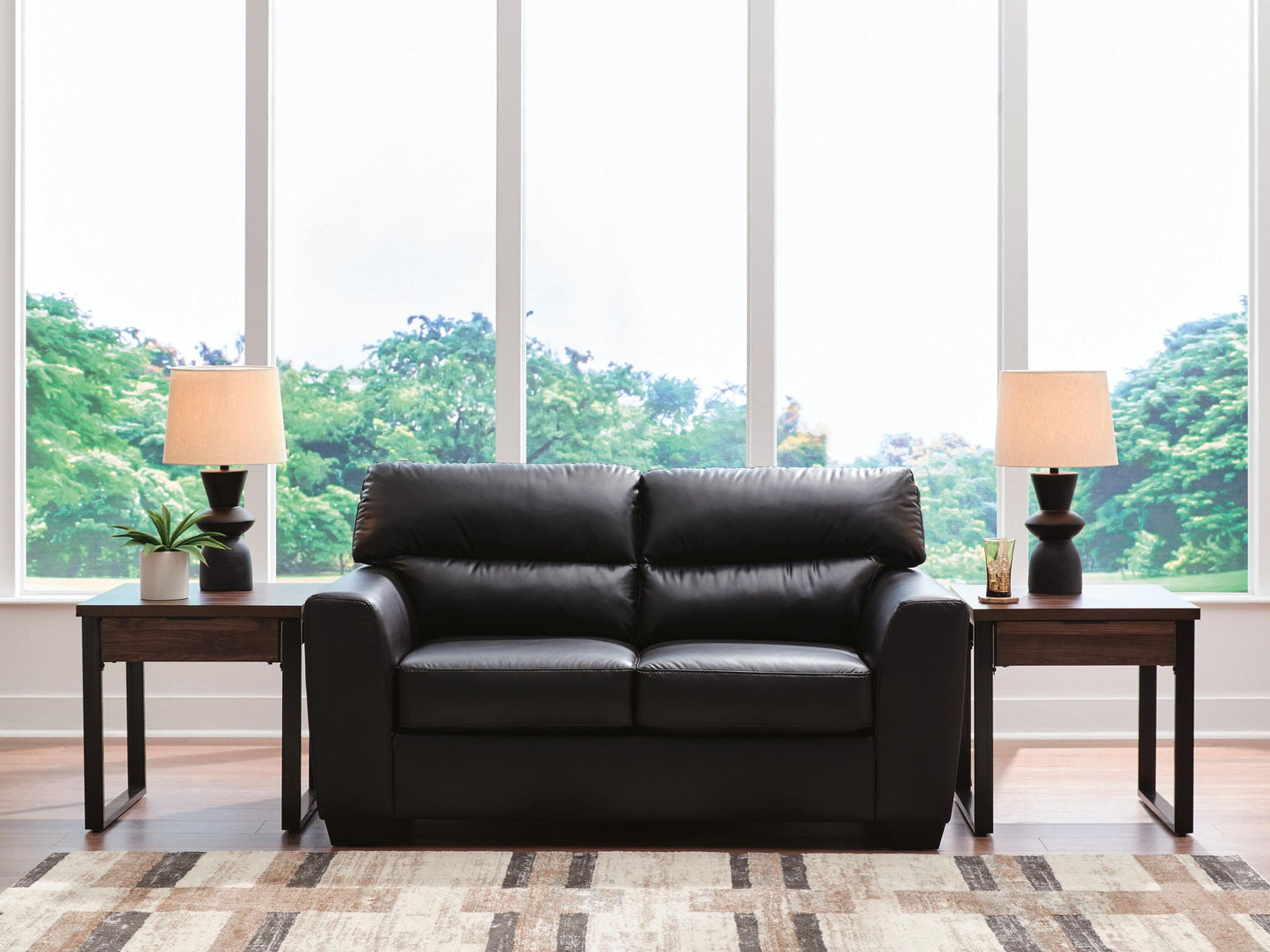 Gavello - Loveseat - Midnight