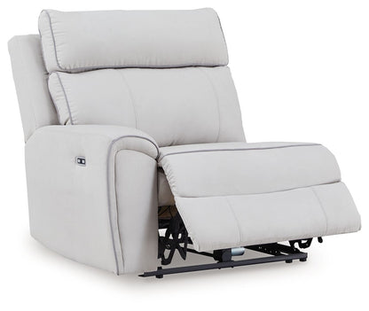 Grafton Pike - LAF Zero Wall Power Recliner - Pearl / Ash