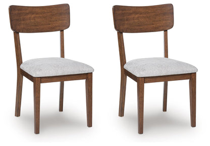 Lyncott - Dining Upholstered Side Chair (Set of 2) - Brown