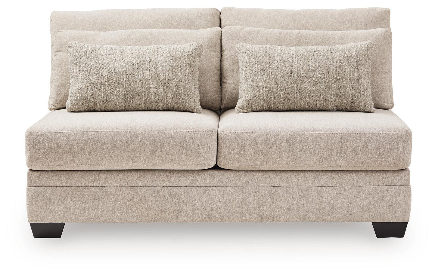 Mandi Point - Armless Loveseat - Marble
