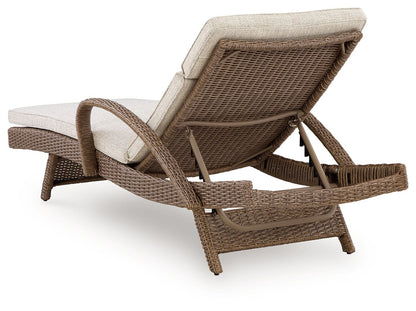 Revare Beach - Chaise Lounge With Cushion - Beige