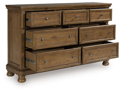 Vandenmore - Dresser - Medium Brown