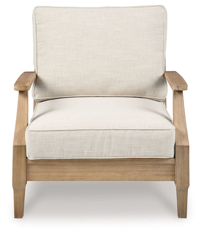 Carter Hall - Lounge Chair With Cushion - Beige