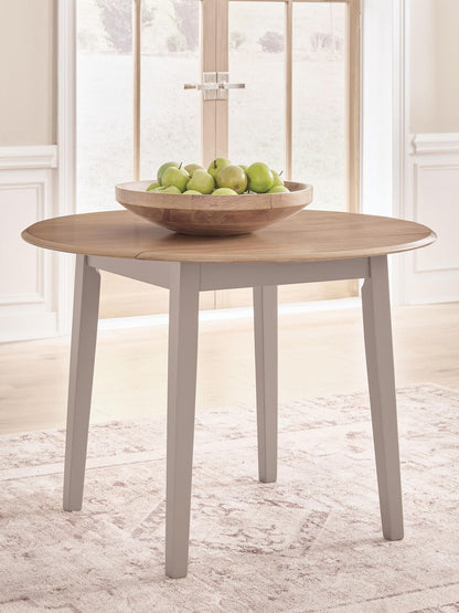 Gesthaven - Round Dining Room Drop Leaf Table