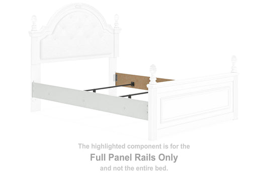 Maylilly - Full Panel Rails - White