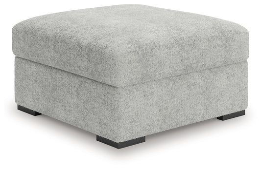 Snodoodle - Oversized Accent Ottoman - Arctic
