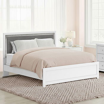 Raechalla - Twin Panel Footboard - White