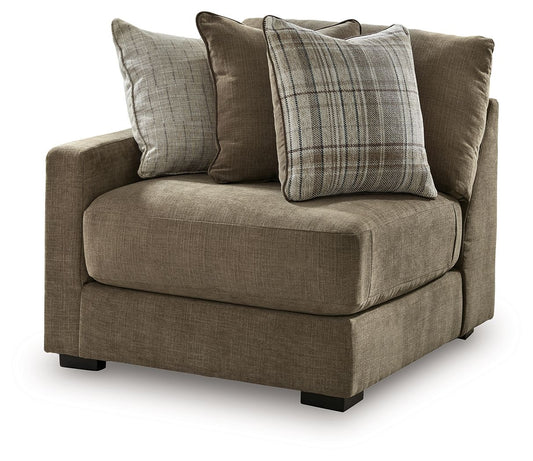 Camellia-Court - LAF Corner Chair - Coffee