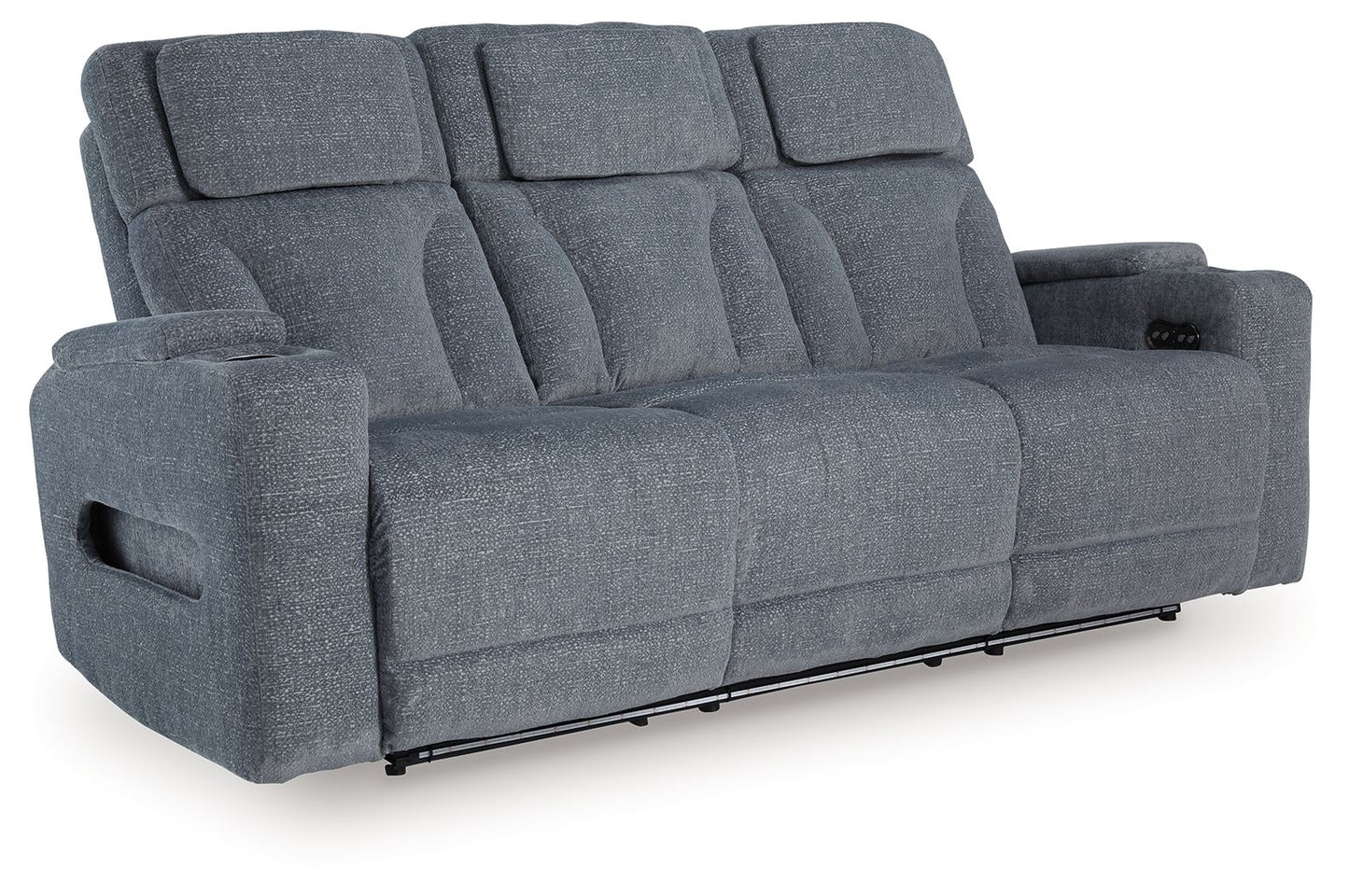 Forest Lake - Power Reclining Sofa - Steel