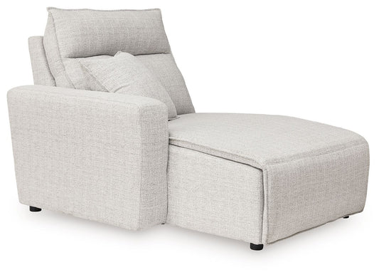 Modmax II - LAF Press Back Power Chaise - Stone