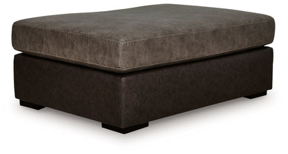 Baltic-Park - Oversized Accent Ottoman - Fossil