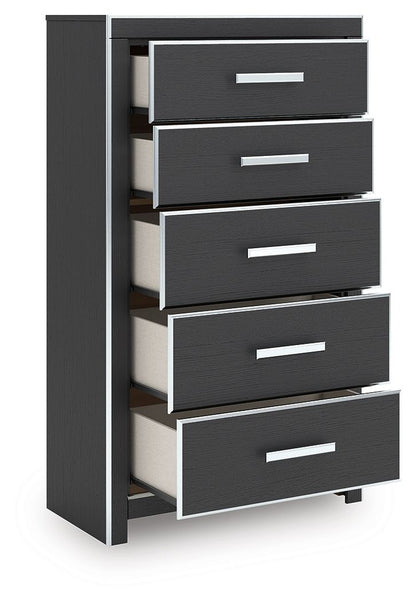Birmonton - Five Drawer Chest