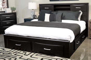 Jeffon - Queen/King Under Bed Storage - Black
