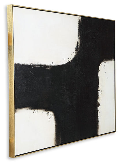 Reighlea - Wall Art - Black / White