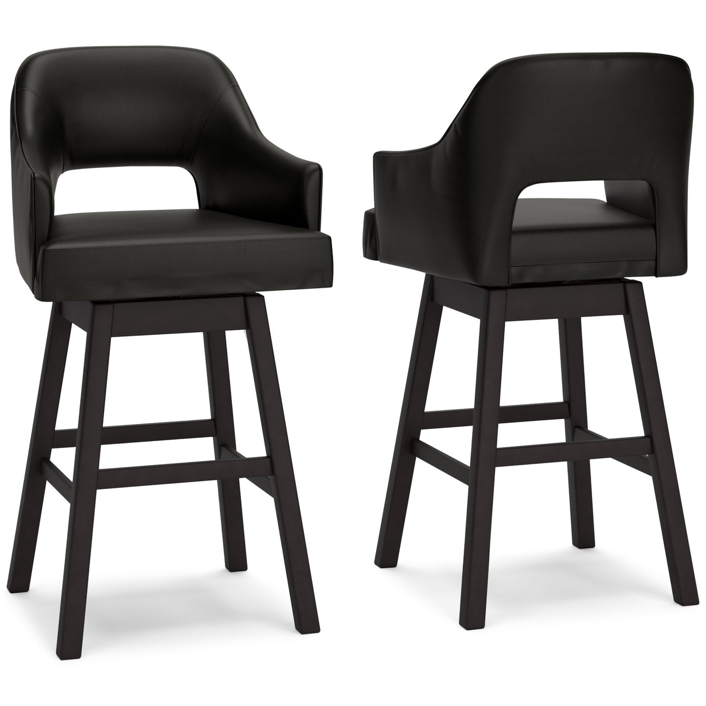 Tallenger - Upholstered Swivel Barstool (Set of 2)