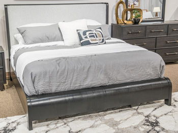 Rylandyn - Queen Upholstered Headboard - Black